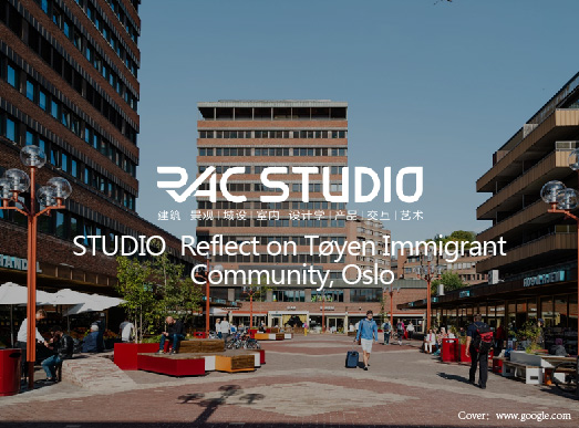 2022STUDIO Reflect on Tøyen Immigrant Community, Oslo