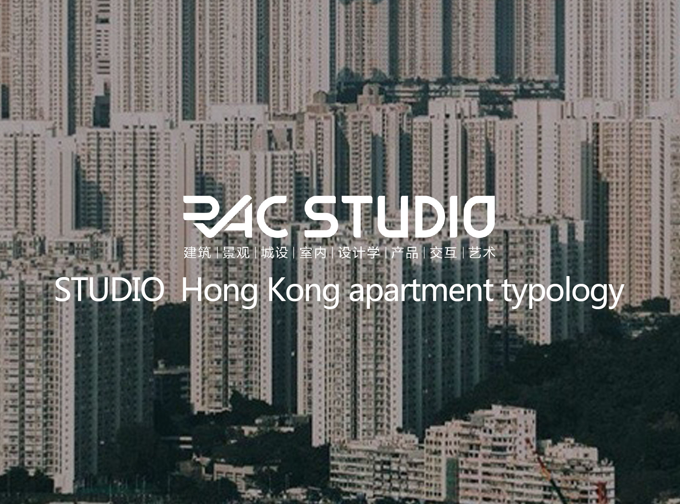 2019 Studio19 Hong Kong apartment typology