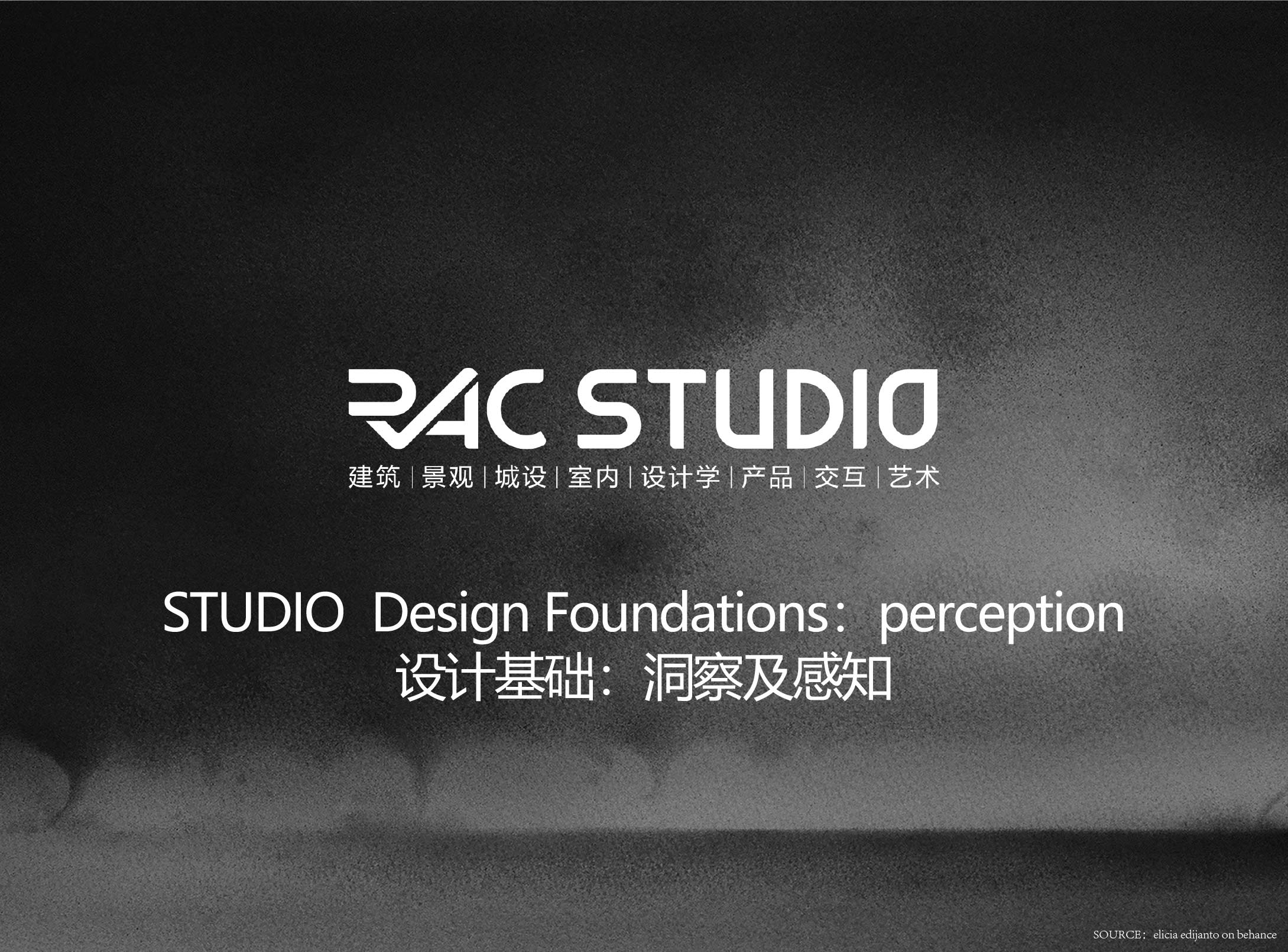 2021STUDIO 设计基础：洞察及感知 Design Foundations：perception