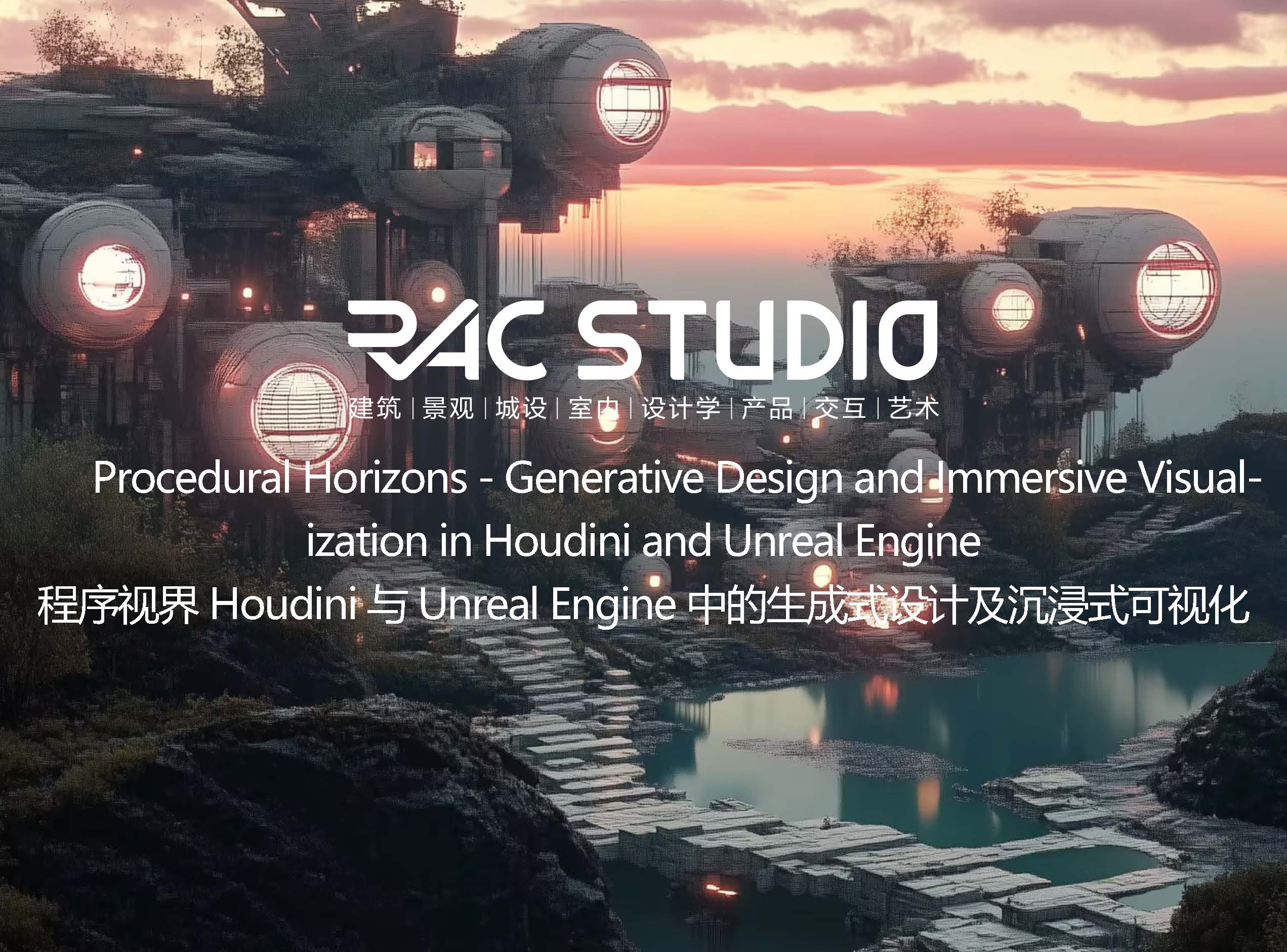 【2025海外教授工作坊】-程序视界-Houdini与Unreal Engine中的生成式设计及沉浸式可视化  Procedural Horizons - Generative Design and Immersive Visualization in Houdini and Unreal Engine