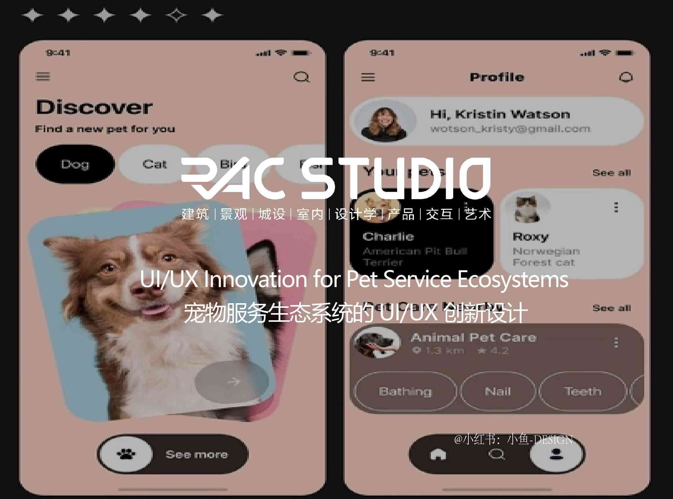 宠物服务生态系统的UI/UX创新设计  UI/UX Innovation for Pet Service Ecosystems