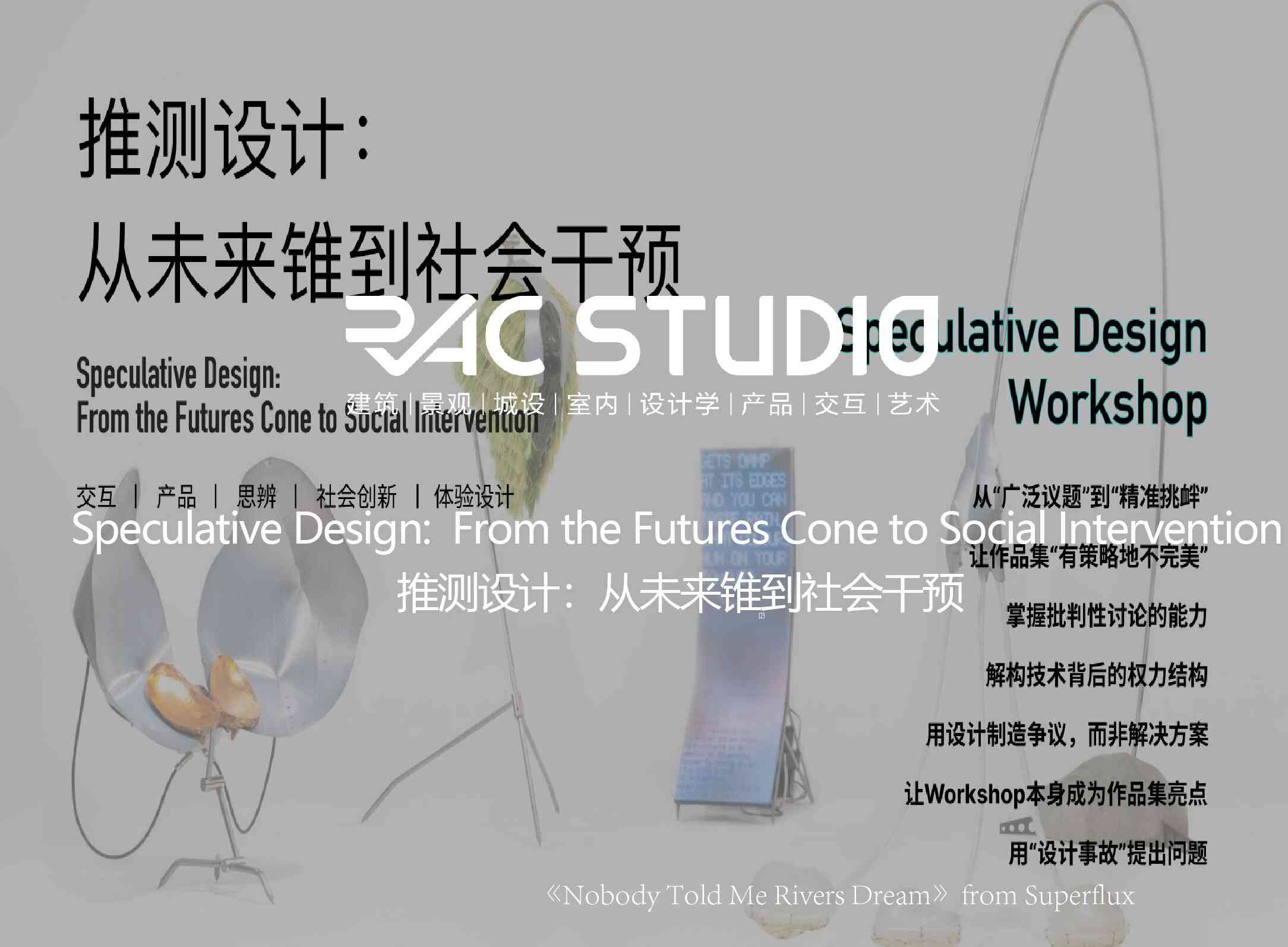 推测设计：从未来锥到社会干预  Speculative Design:  From the Futures Cone to Social Intervention