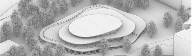 画图教室 | 只需10歩!用Rhino建出妹岛和世设计的大阪艺术大学文理学院