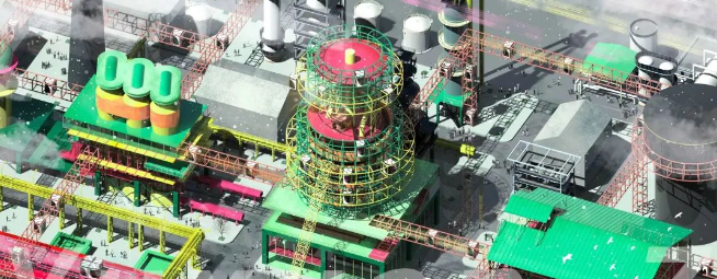 保研东南大学宝藏小姐姐爆改工业建筑遗址，建筑+交互+超绝效果图，打造未来社区中心！