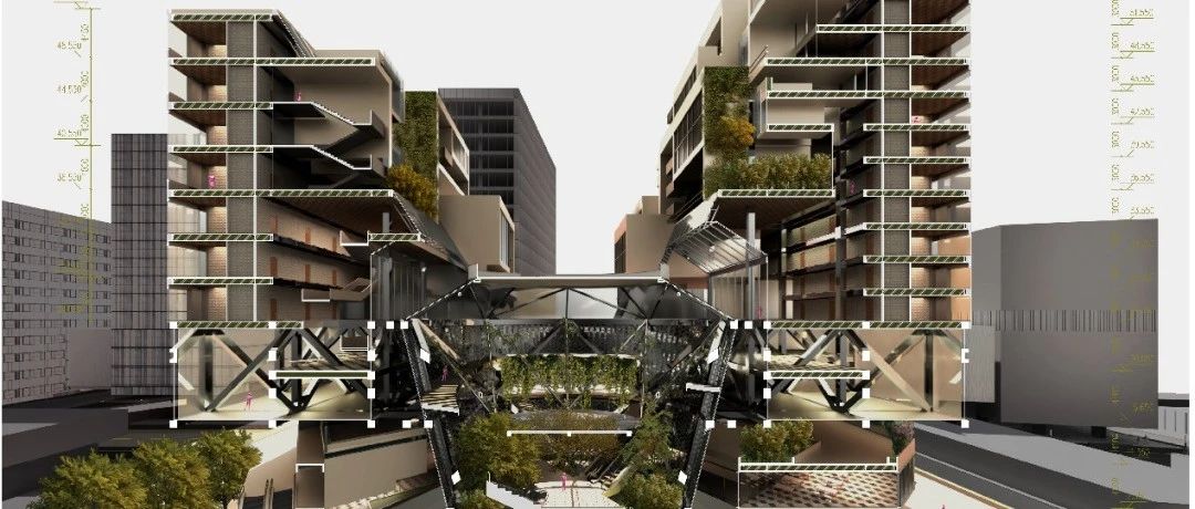 画图教室 | 天大学长告诉你:能获奖的渲染剖透视图怎么画?