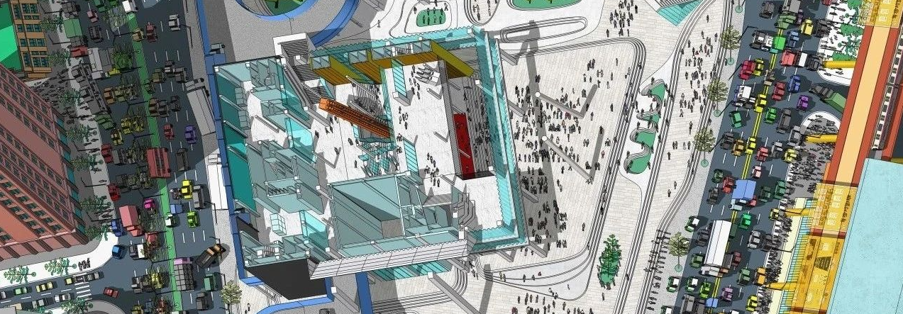 给大师的建筑作品改方案？新国立学长爆改OMA中国台北演艺中心：将公共空间还于城市百姓！
